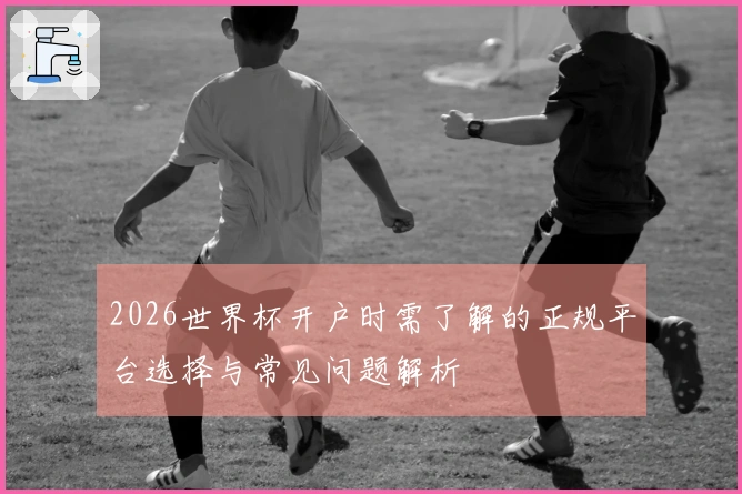 2026世界杯开户时需了解的正规平台选择与常见问题解析